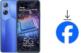 Comment installer Facebook sur un Tecno Pova Neo 5G