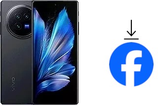 Comment installer Facebook sur un vivo X Fold3