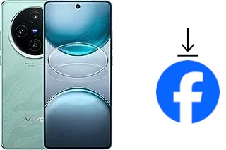 Comment installer Facebook sur un vivo X100s