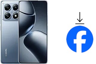 Comment installer Facebook sur un Xiaomi 14T Pro