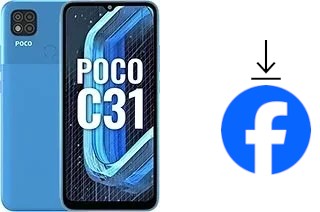 Comment installer Facebook sur un Xiaomi Poco C31