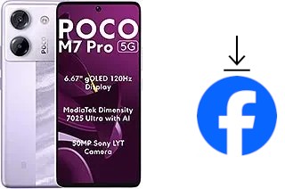 Comment installer Facebook sur un Xiaomi Poco M7 pro 5G
