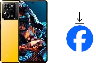 Comment installer Facebook sur un Xiaomi Poco X5 Pro