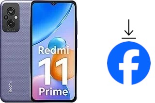 Comment installer Facebook sur un Xiaomi Redmi 11 Prime