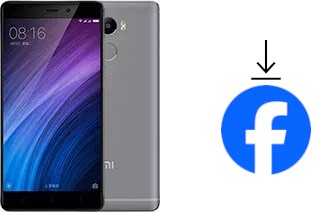 Comment installer Facebook sur un Xiaomi Redmi 4 (China)