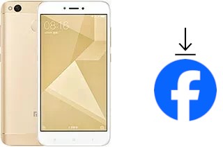 Comment installer Facebook sur un Xiaomi Redmi 4 (4X)
