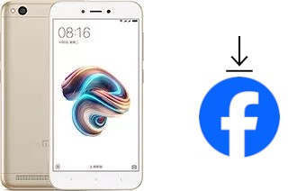Comment installer Facebook sur un Xiaomi Redmi 5A
