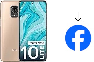 Comment installer Facebook sur un Xiaomi Redmi Note 10 Lite