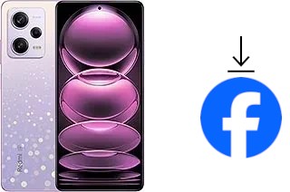 Comment installer Facebook sur un Xiaomi Redmi Note 12 Pro