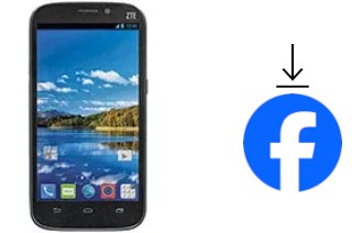 Comment installer Facebook sur un ZTE Grand X Plus Z826