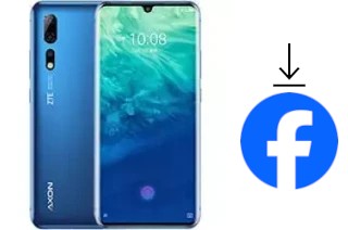Comment installer Facebook sur un ZTE Axon 10 Pro