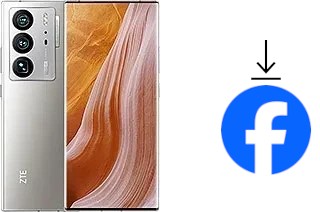 Comment installer Facebook sur un ZTE Axon 40 Ultra