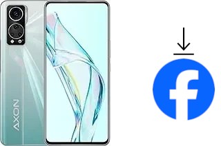 Comment installer Facebook sur un ZTE Axon 30 5G