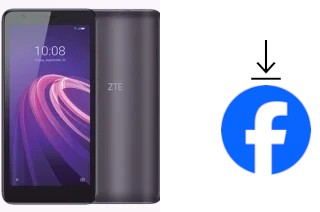 Comment installer Facebook sur un ZTE Blade A3 Lite