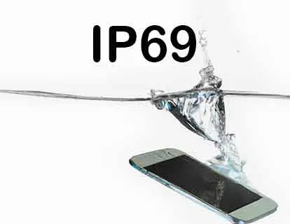 certification de résistance IP69