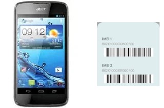 Comment voir le code IMEI dans Liquid Gallant E350
