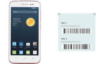 Comment voir le code IMEI dans Pop 2 (4.5)
