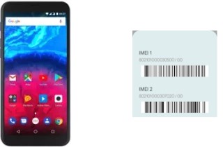 Comment voir le code IMEI dans Core 57S