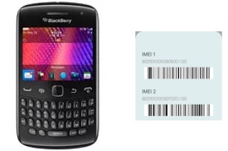 Comment voir le code IMEI dans Curve 9360