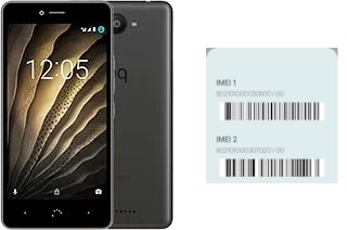 Comment voir le code IMEI dans Aquaris U Lite