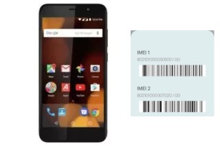 Comment voir le code IMEI dans Spira B5-5 Power