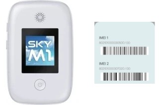 Comment voir le code IMEI dans Sky M1