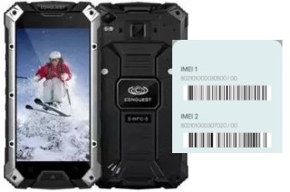 Comment voir le code IMEI dans Conquest S6