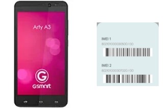 Comment voir le code IMEI dans GSmart Arty A3