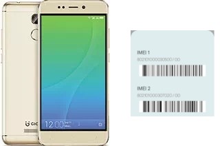 Comment voir le code IMEI dans Gionee X1s