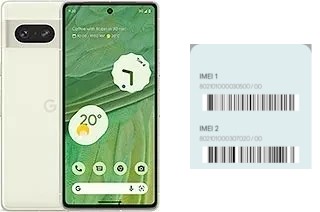 Comment voir le code IMEI dans Pixel 7