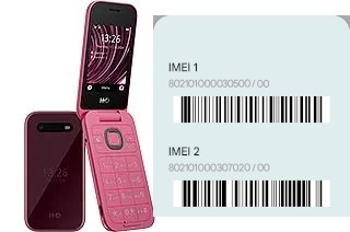 Comment voir le code IMEI dans 2660 Flip