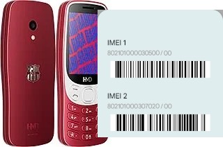 Comment voir le code IMEI dans 3210
