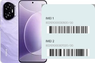 Comment voir le code IMEI dans Honor 300