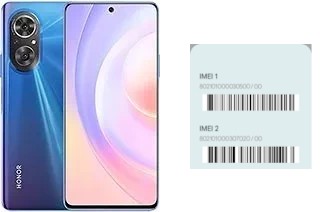Comment voir le code IMEI dans 50 SE