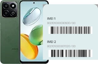 Comment voir le code IMEI dans Honor X7c