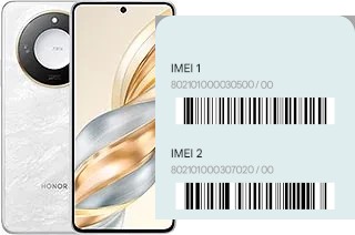 Comment voir le code IMEI dans Honor X60