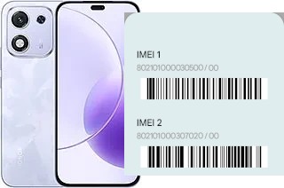Comment voir le code IMEI dans X70i