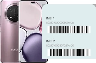 Comment voir le code IMEI dans Honor X9c