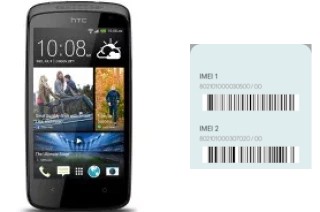 Comment voir le code IMEI dans Desire 500