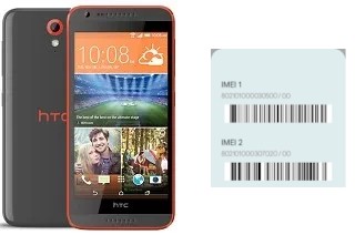 Comment voir le code IMEI dans Desire 620G