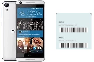 Comment voir le code IMEI dans Desire 626s