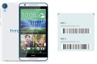 Comment voir le code IMEI dans Desire 820