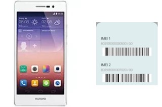 Comment voir le code IMEI dans Ascend P7