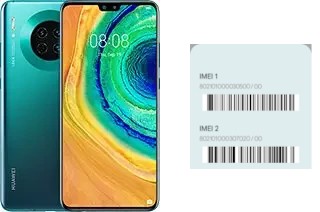 Comment voir le code IMEI dans Mate 30 5G