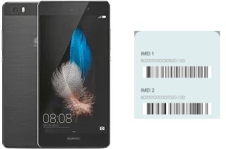 Comment voir le code IMEI dans P8lite