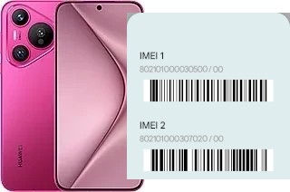 Comment voir le code IMEI dans Pura 70