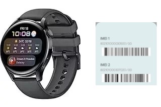 Comment voir le code IMEI dans Watch 3