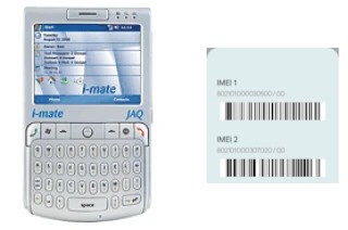 Comment voir le code IMEI dans i-mate JAQ