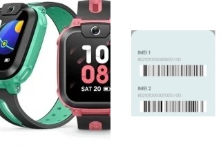 Comment voir le code IMEI dans Watch Phone Z1