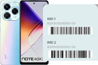 Comment voir le code IMEI dans Note 40X 5G